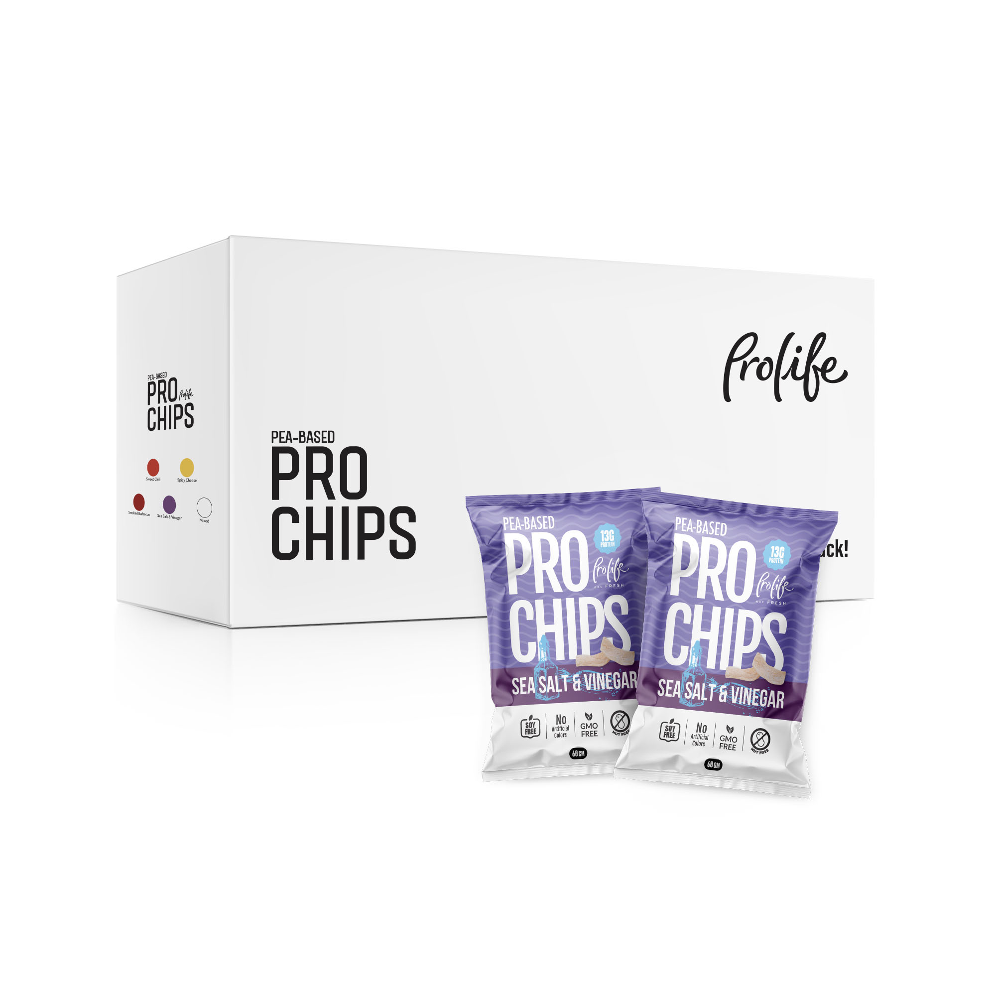 Pro Chips Sea Salt & Vinegar Box