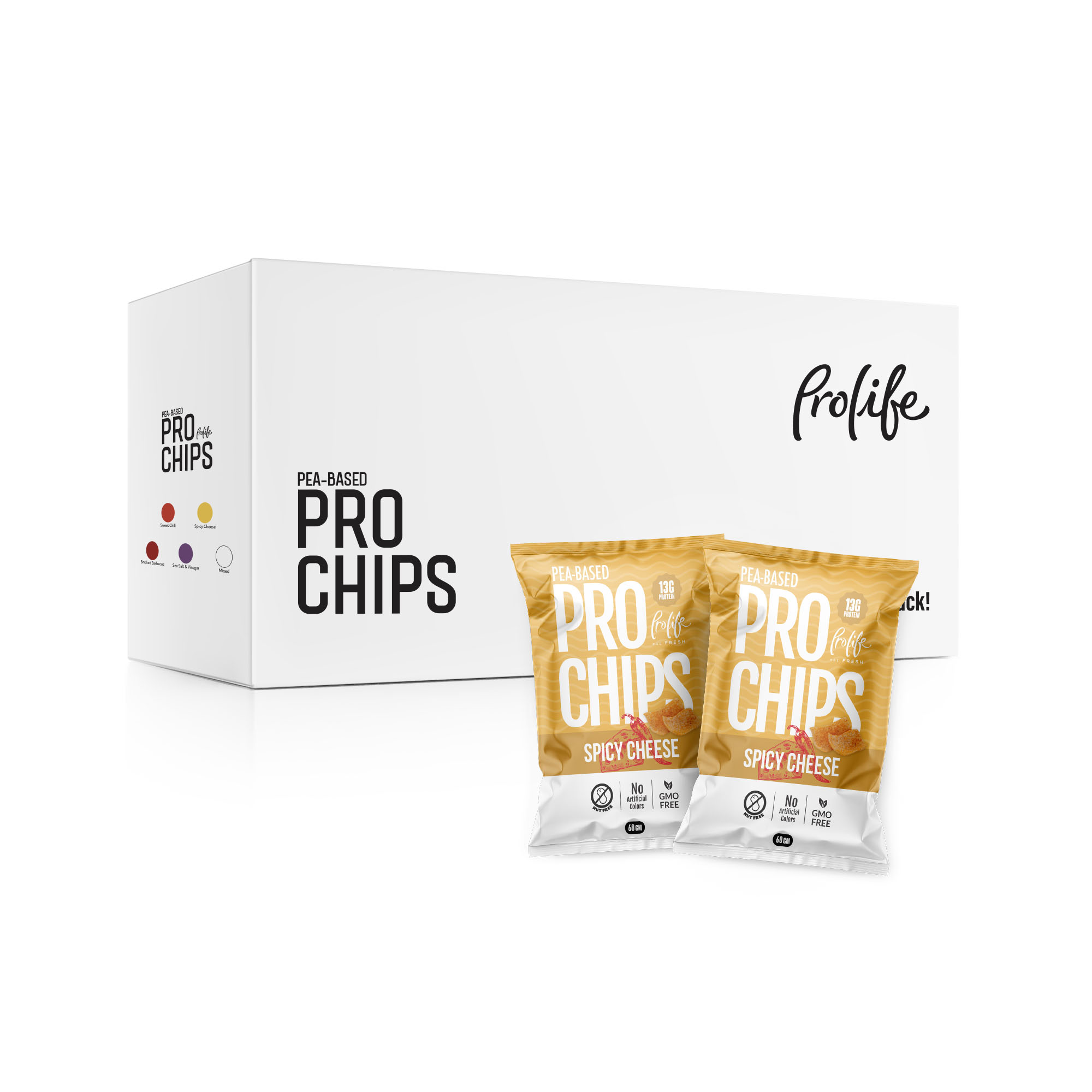 Pro Chips Spicy Cheese Box