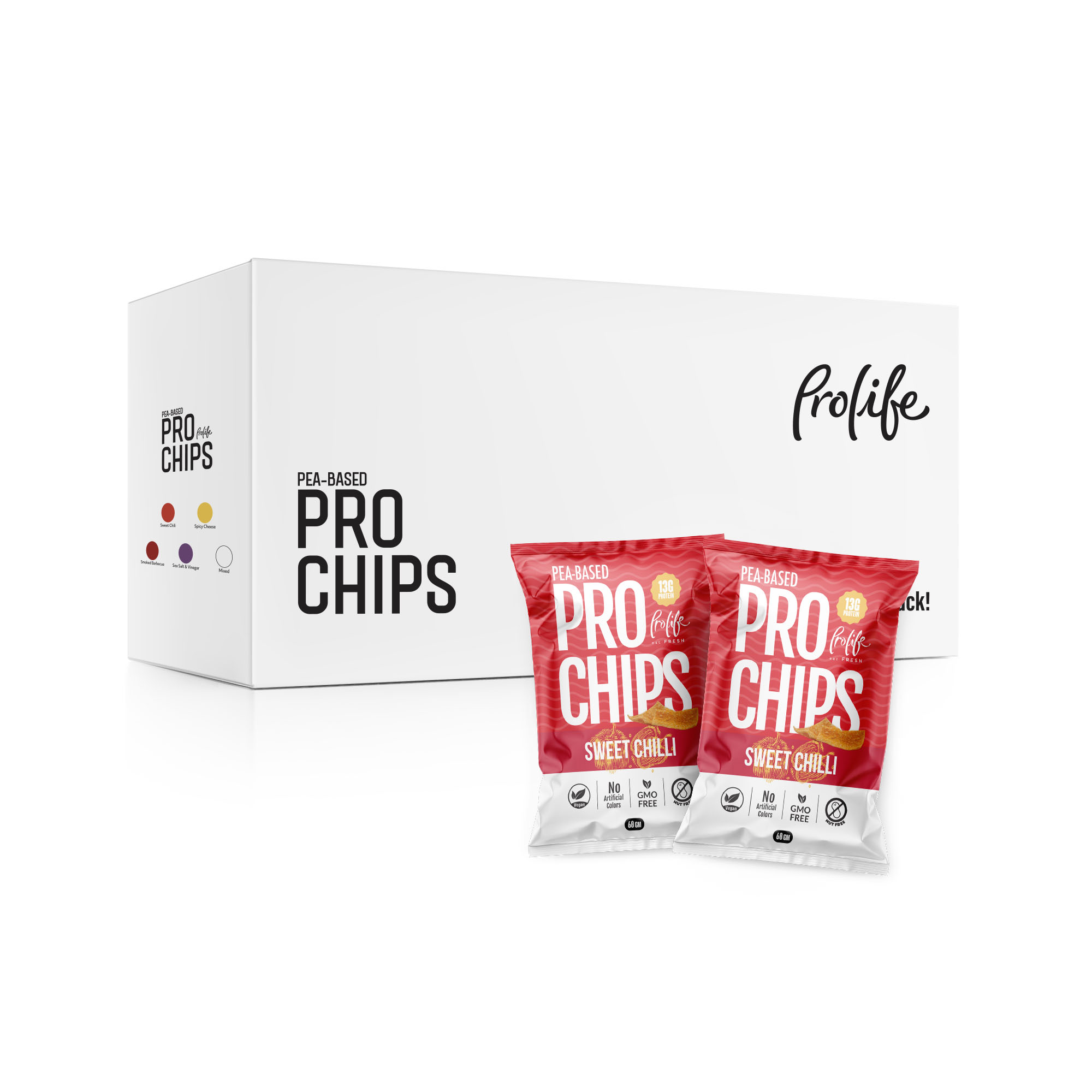 Pro Chips Sweet Chilli Box