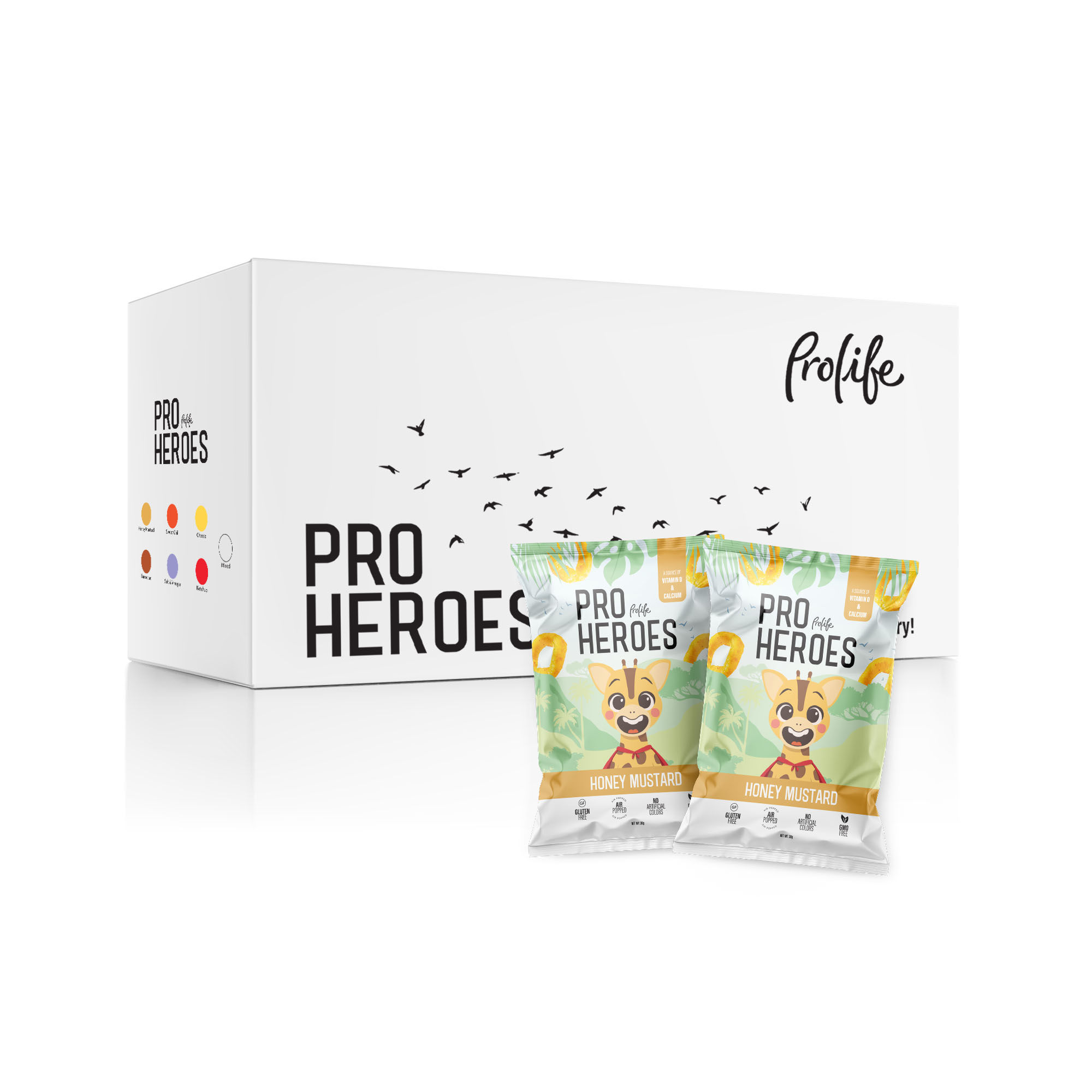 Pro Heroes Honey Mustard Box