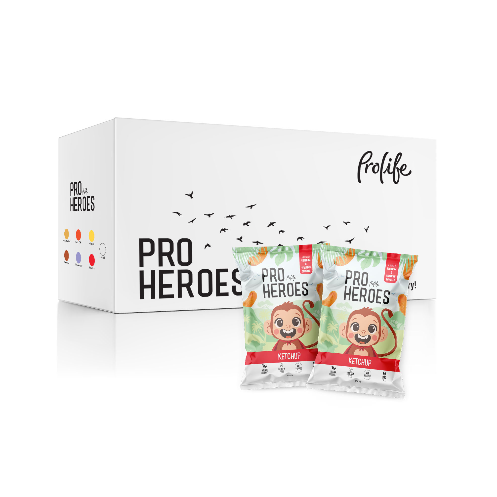 Pro Heroes Ketchup Box