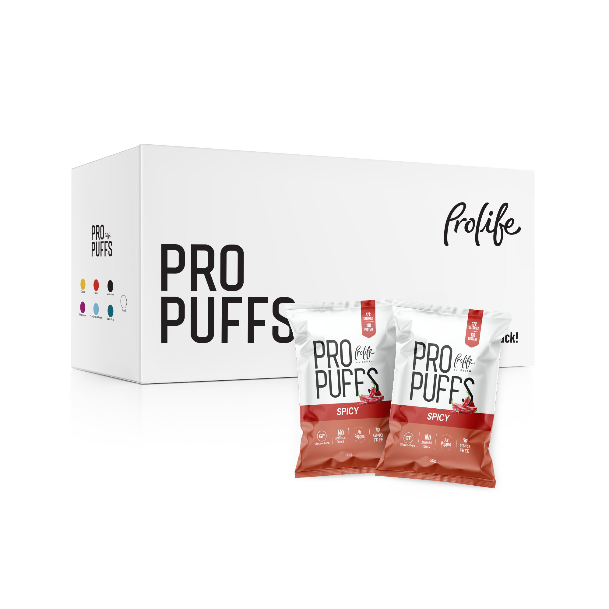 Pro Puffs Spicy Box