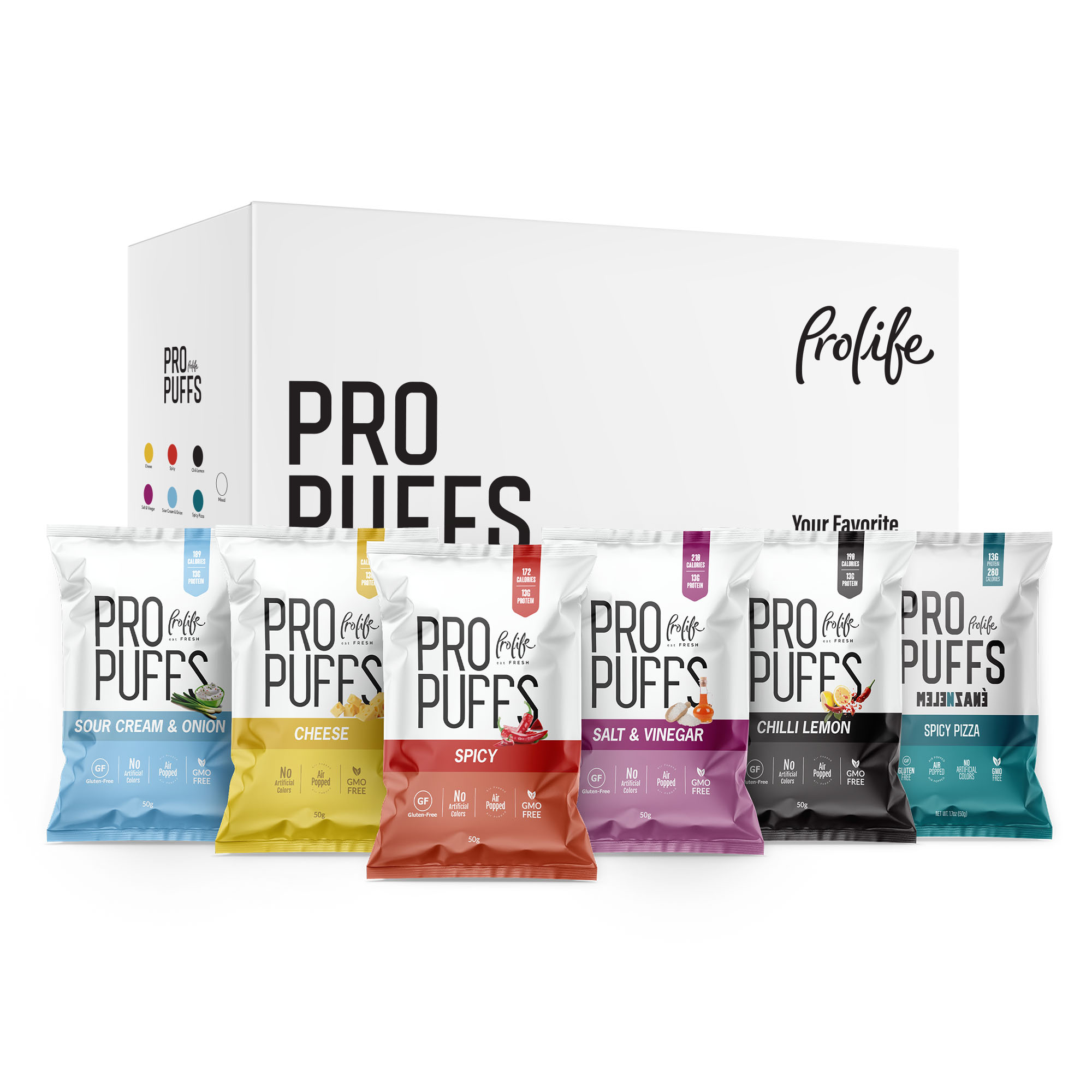 Pro Puffs Mix Box